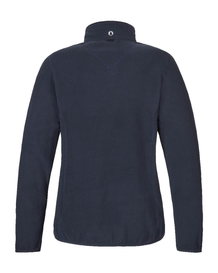 Navy Coloured Musto Mens Cover Deep Pile Fleece Vest on white background #colour_navy