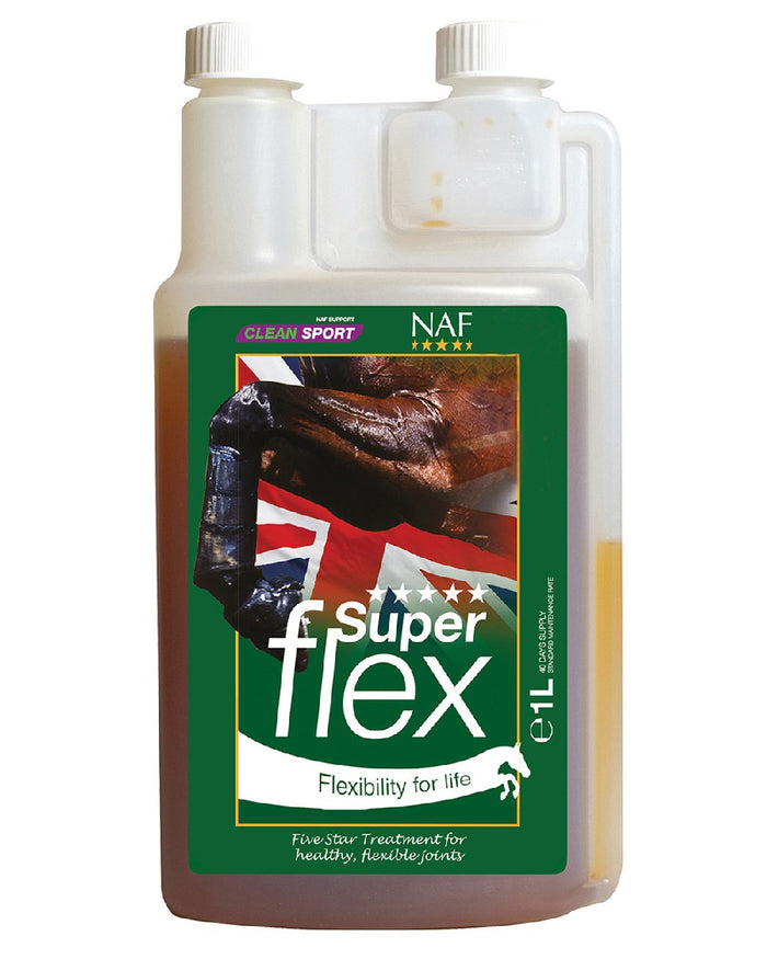 NAF Five Star Superflex Liquid 1lt on white background