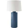 Navy Blue Solid Column Lamp - Liza Pruitt