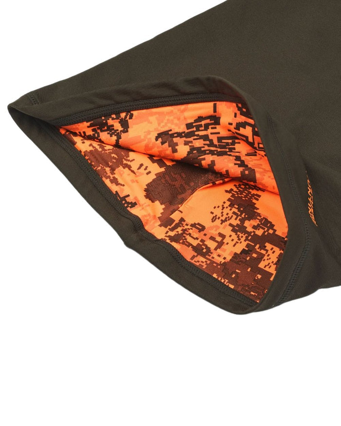 Dark Green Opt3 coloured Northern Hunting Arvid Neck Gaiter on white background #colour_dark-green-opt3