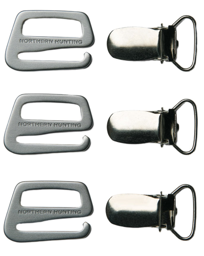 Green coloured Northern Hunting Hjalm Suspenders on white background #colour_green