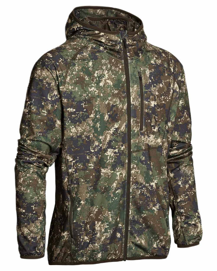 Camo coloured Northern Hunting Mens Alvar Lightweight Hunting Jacket on white background #colour_camo