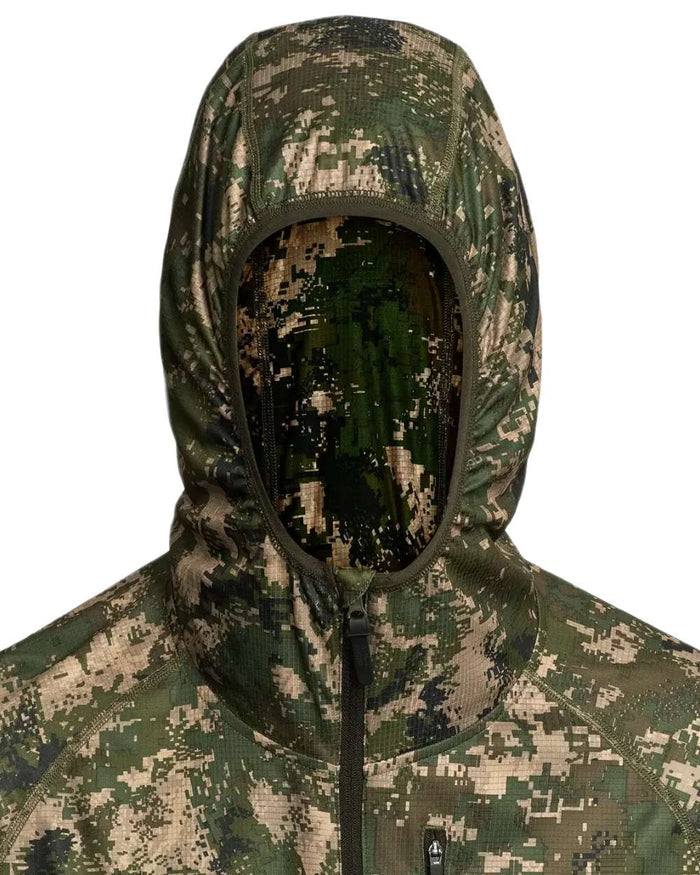 Camo coloured Northern Hunting Mens Arild Tanatex Ultra Lightweight Hunting Jacket on white background #colour_camo
