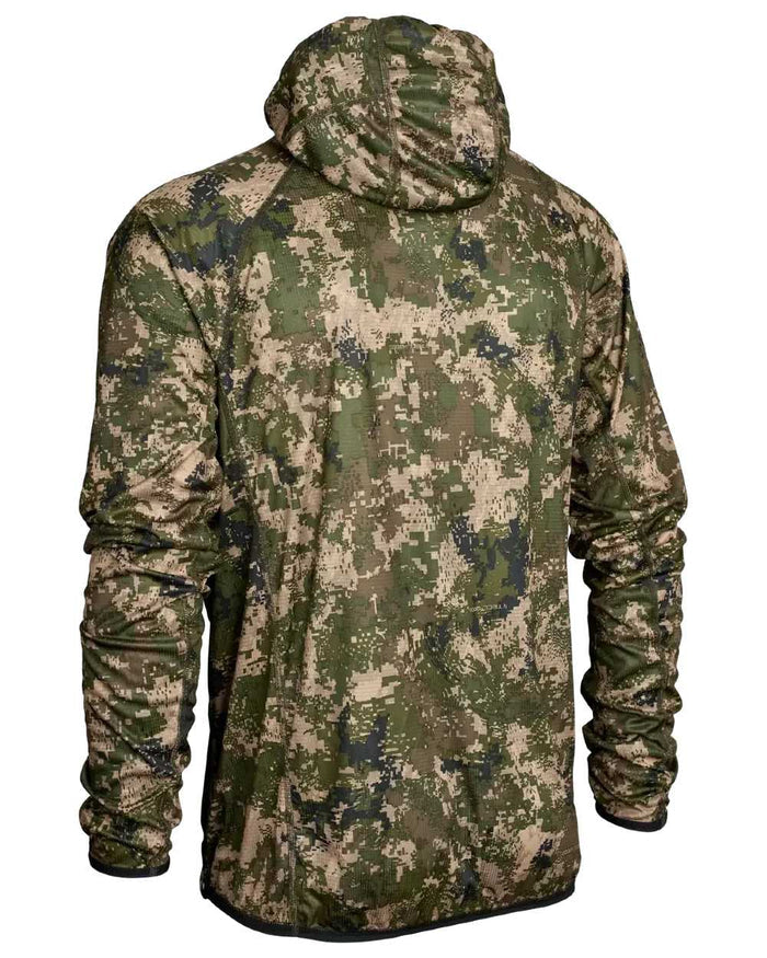 Camo coloured Northern Hunting Mens Arild Tanatex Ultra Lightweight Hunting Jacket on white background #colour_camo