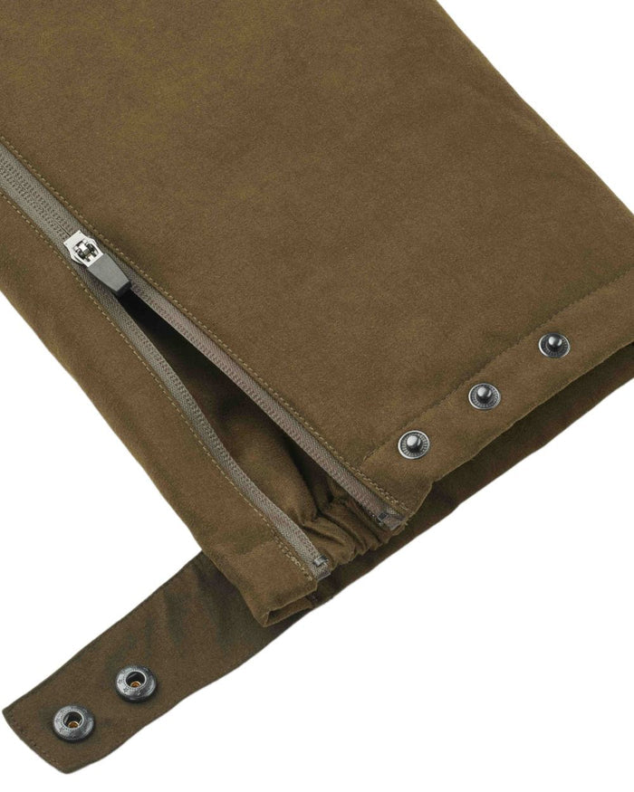 Dark Green coloured Northern Hunting Mens Thor Balder Waterproof Hunting Trousers on white background #colour_dark-green
