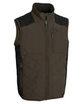 Dark Green coloured Northern Hunting Reidar Heat Vest on white background #colour_dark-green