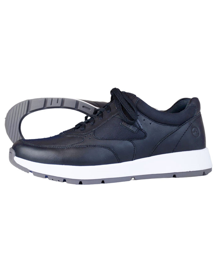 Black coloured Orca Bay Mens Cairngorm Sports Shoes on white background #colour_black