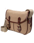 Khaki coloured Parker-Hale Romsey Carryall Bag on white background #colour_khaki