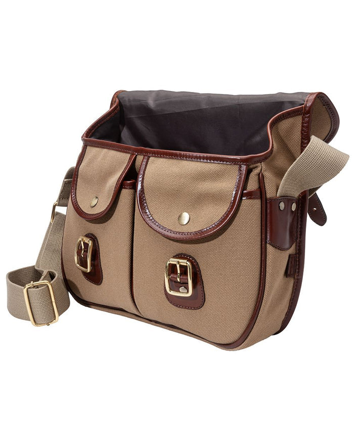 Khaki coloured Parker-Hale Romsey Carryall Bag on white background #colour_khaki