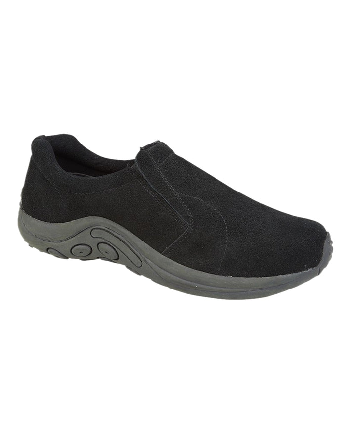 Black Coloured PDQ Ryno Twin Gusset Jungle Casual Trainers on White Background
#colour_black