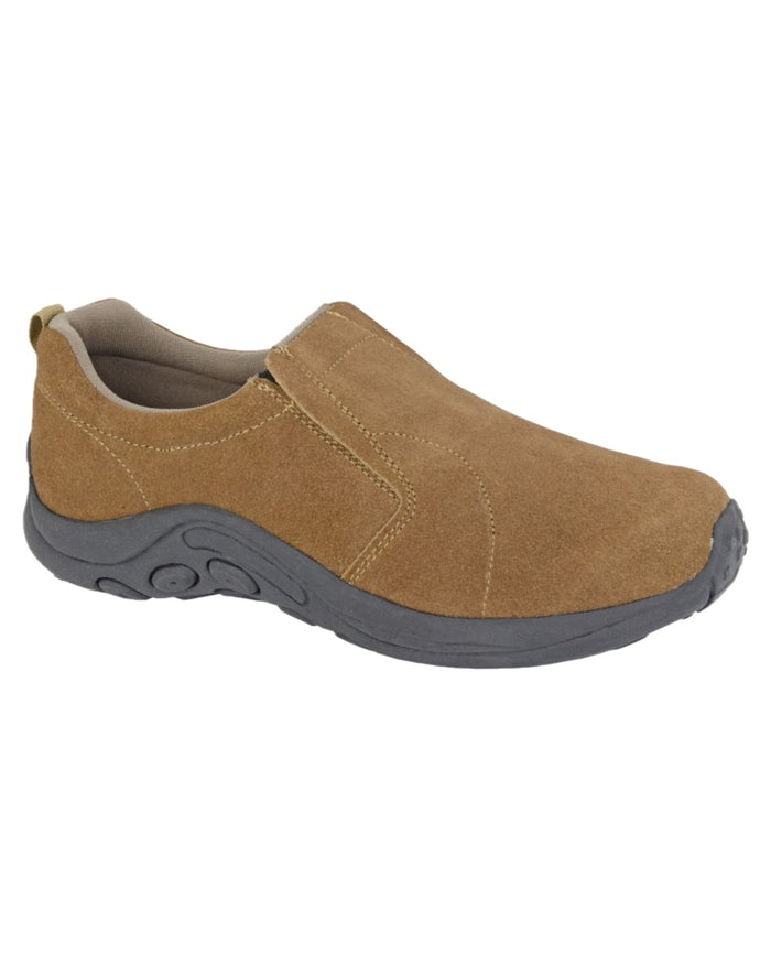 Taupe Coloured PDQ Ryno Twin Gusset Jungle Casual Trainers on White Background
#colour_taupe