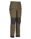Khaki coloured Percusion Mens Hyperstretch Evo Trousers on white background #colour_khaki