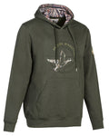 Khaki Coloured Percussion Mens Passion Migrators Hoodie on white background #colour_khaki
