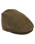 Khaki coloured Percussion Rambouillet Original Flat Cap on white background #colour_khaki