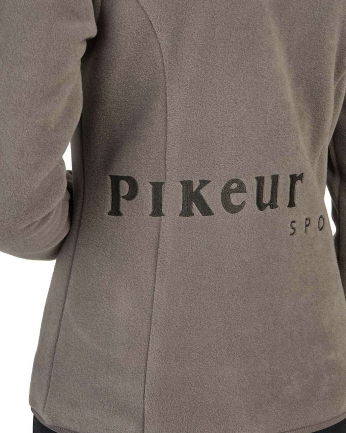 Steel Grey Coloured Pikeur Fleece Jacket On A White Background #colour_steel-grey