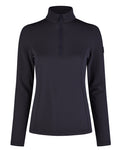 Night Blue Coloured Pikeur Polartec Shirt On A White Background #colour_night-blue