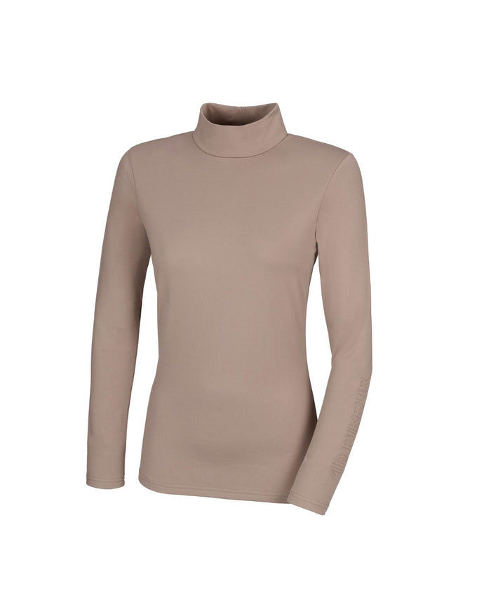 Pikeur Rollneck Top in Desert Sand #colour_desert-sand