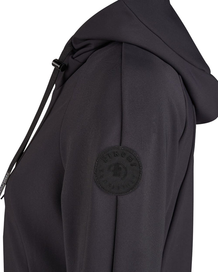 Black Coloured Pikeur Softshell Coat On A White Background #colour_black