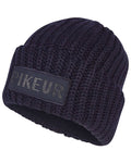 Night Blue Coloured Pikeur Strass Batch Beanie On A White Background #colour_night-blue