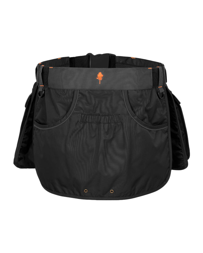 Black Dark Anthracite Coloured Pinewood Dog Sports Utility Belt on white background #colour_black-dark-anthracite