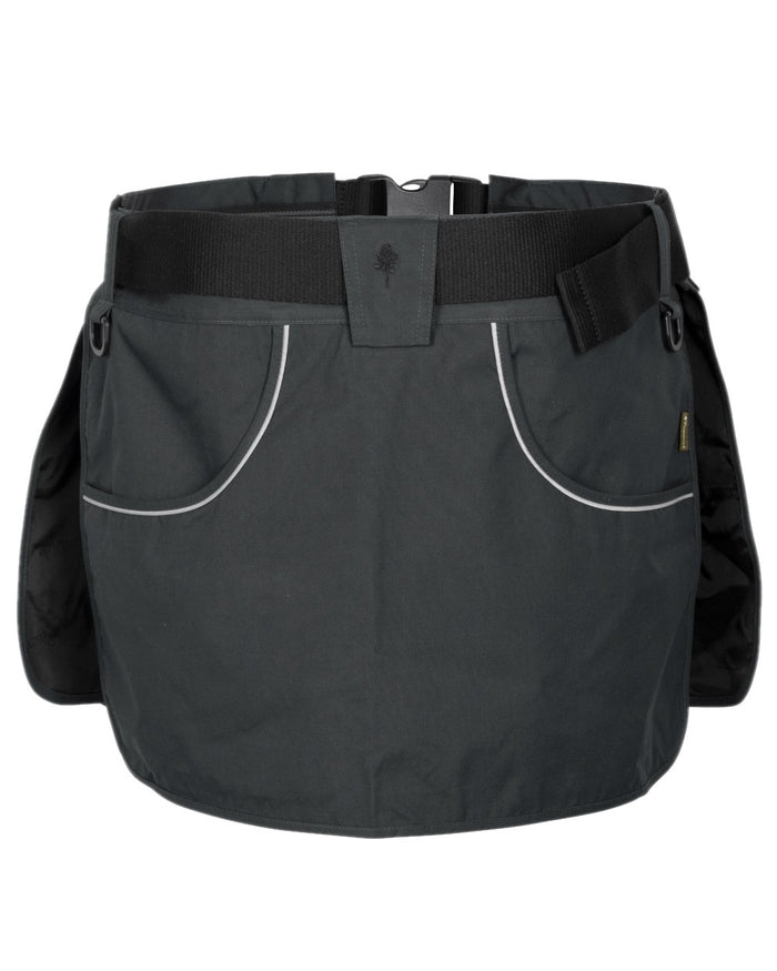 Dark Anthracite Coloured Pinewood Dog Sports Waist Belt on white background #colour_dark-anthracite