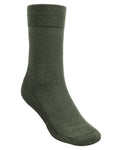 Moss Green coloured Pinewood Forest Socks on white background #colour_moss-green