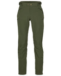Mossgreen Coloured Pinewood Mens Abisko Light Stretch Trousers on white background #colour_mossgreen