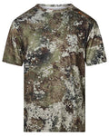 Strata coloured Pinewood Mens Furudal Camou T-Shirt on white background #colour_strata