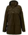 Suede Brown Coloured Pinewood Mens Furudal Hunters 2L Anorak on white background #colour_suede-brown