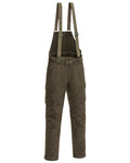 Suede Brown Coloured Pinewood Mens Smaland Abisko 2.0 Hunting Trousers on white background #colour_suede-brown