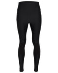 Black Coloured Pinewood Womens Finnveden Active Tights on white background #colour_black