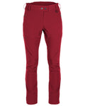 Dark Tomato Coloured Pinewood Womens Wilda Stretch Shell Trousers on white background #colour_dark-tomato