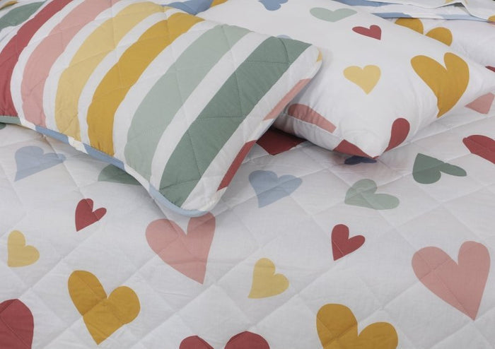 Quilted Comforter Set 6 Pcs Design 888 - Nishat Creative Store