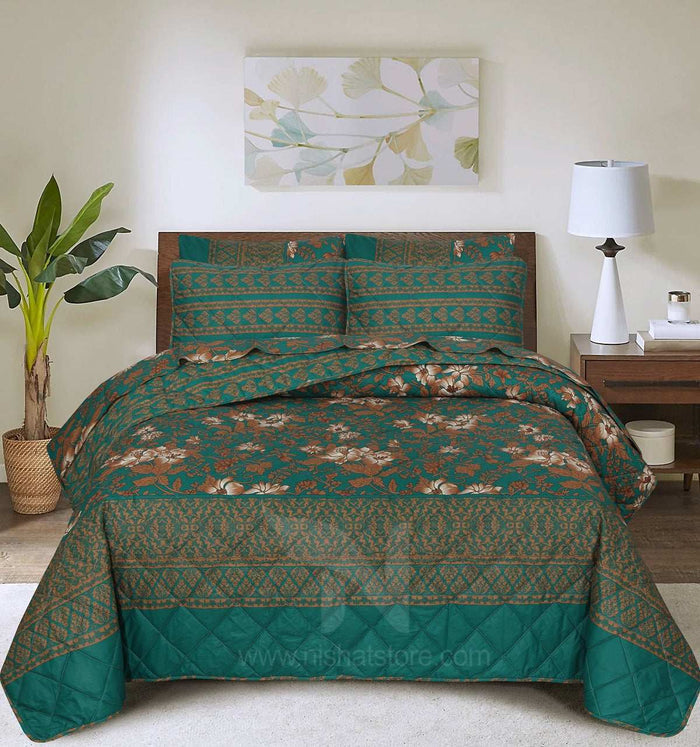 Quilted Comforter Set 6 Pcs Design 900 - Nishat Creative Store