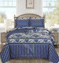 Quilted Comforter Set 6 Pcs Design 966 - Nishat Creative Store
