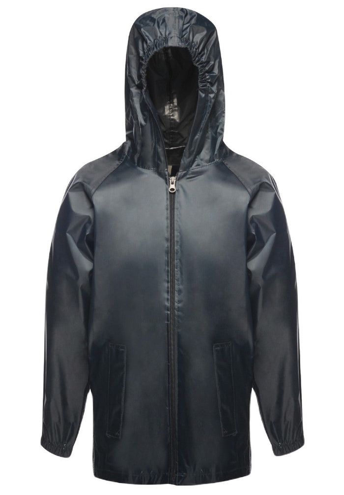 Regatta Kids Pro Stormbreak Waterproof Jacket In Navy #colour_navy
