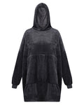 Seal Grey coloured Regatta Professional Mens Snuggler Fleece on white background #colour_seal-grey