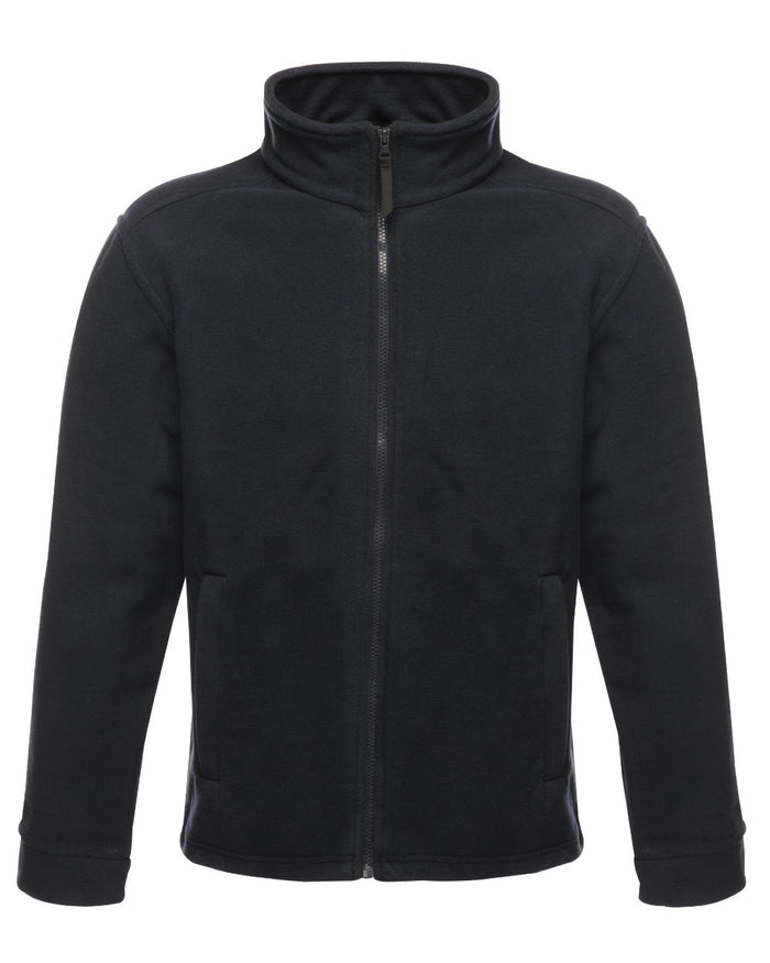 Navy coloured Regatta Mens Thor 300 Full Zip Fleece on white background #colour_navy