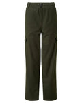 Deep Forest Coloured Ridgeline Childrens Spiker Trousers On A White Background #colour_deep-forest
