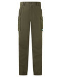 Deep Forest coloured Ridgeline Mens Grafter Trousers on white background #colour_deep-forest