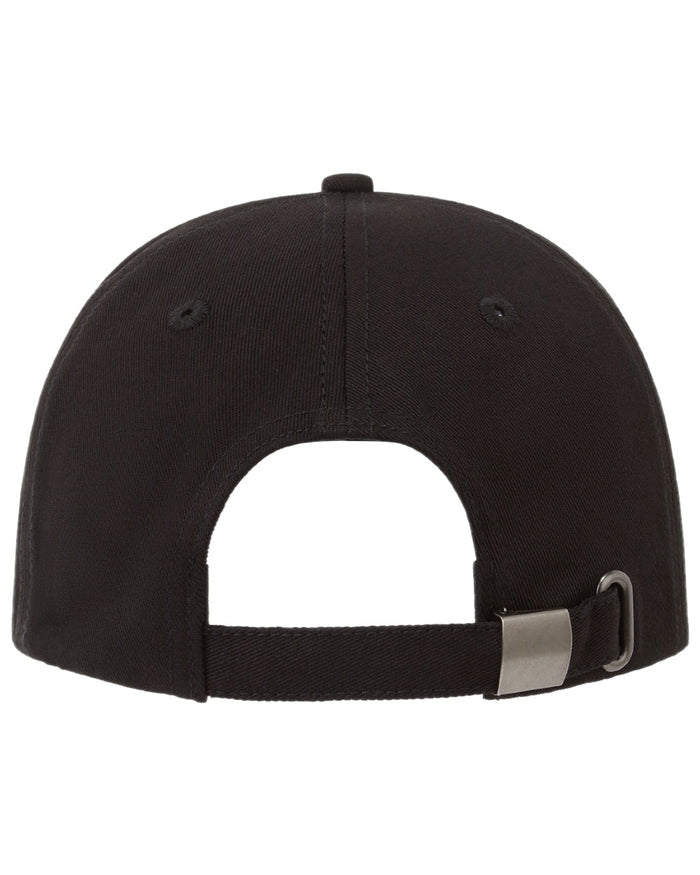Black Coloured Ridgeline Signature Cap on white background #colour_black
