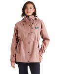 Dusky Pink Coloured Ridgeline Womens Monsoon Light Jacket on white background #colour_dusky-pink