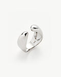 Savi Sculptural Open Stacking Ring | Sterling Silver Rings Missoma