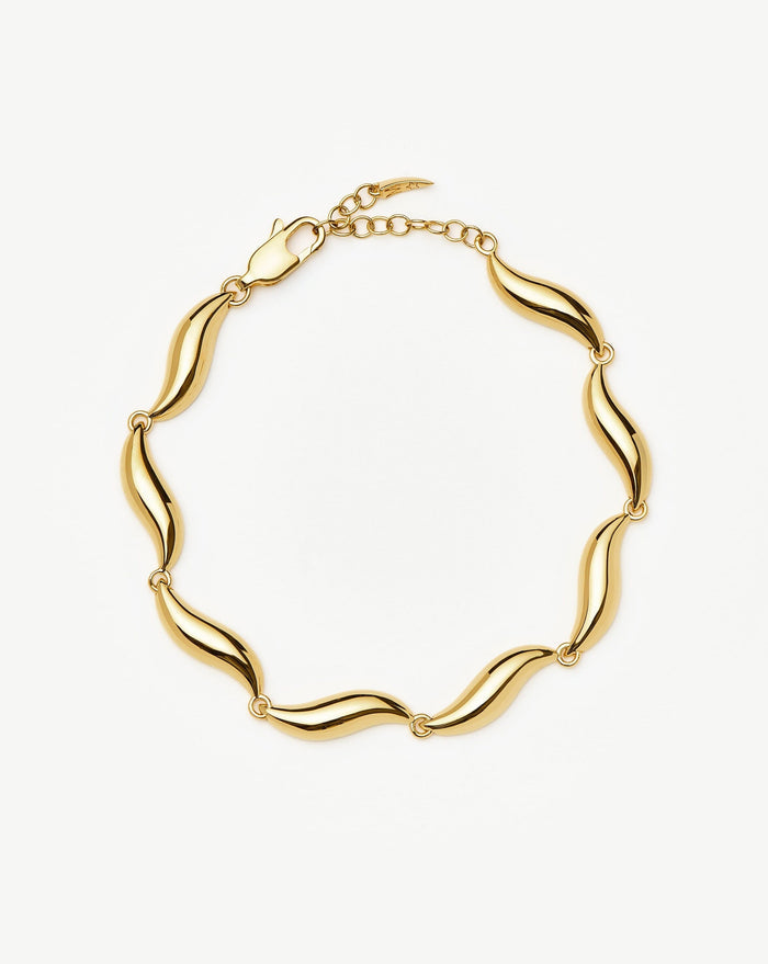 Savi Signature Link Chain Bracelet | 18ct Gold Plated Bracelets Missoma