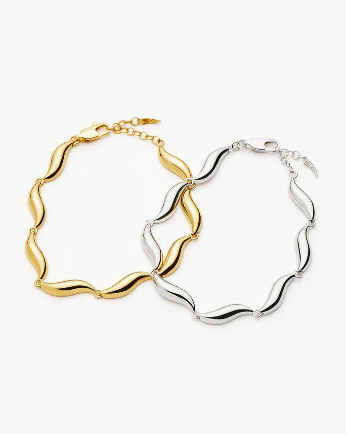 Savi Signature Link Chain Bracelet | 18ct Gold Plated Bracelets Missoma