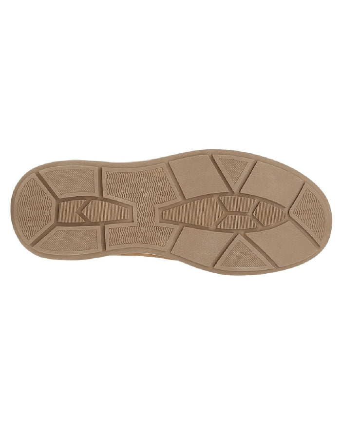 Tan Coloured Scimitar Mens Synthetic Nubuck Twin Gusset Casual Shoes on White Background
#colour_tan