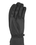 Black Coloured Sealskinz Griston Waterproof All Weather Lightweight Glove on white background #colour_black