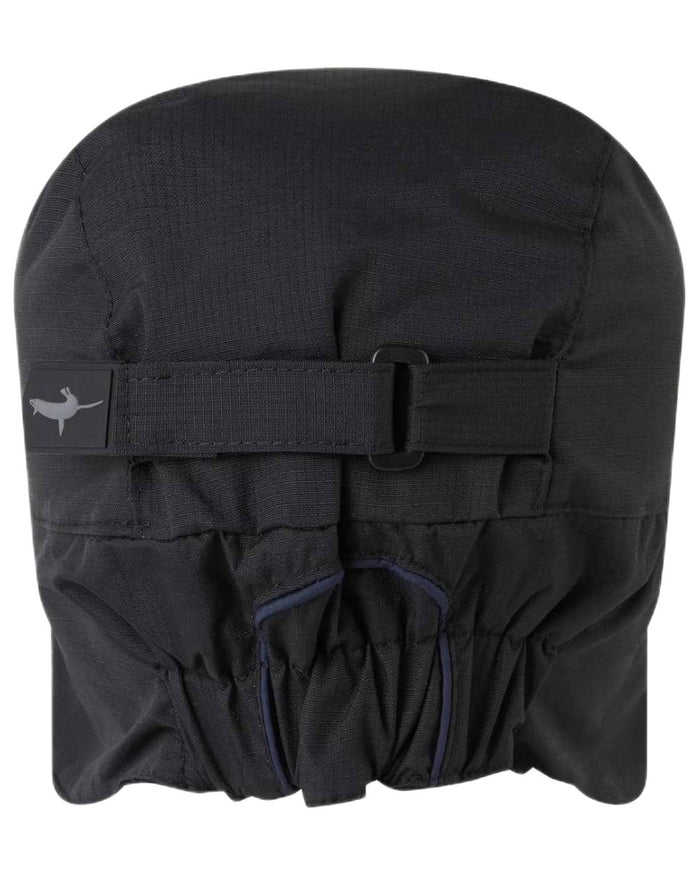 Black coloured Sealskinz Kirstead Waterproof Extreme Cold Weather Hat on white background #colour_black