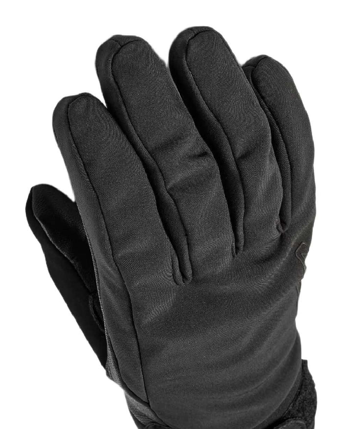 Black Coloured Sealskinz mens Kelling Waterproof All Weather Insulated Glove on white background #colour_black