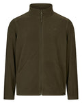 Pine Green Coloured Seeland Childrens Benjamin Fleece on white background #colour_pine-green